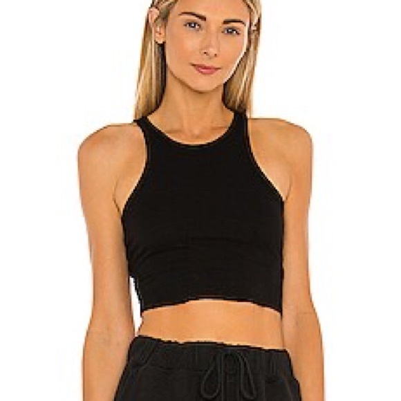 Free People Tops - NWT Free People razorback knit oversized crop tank